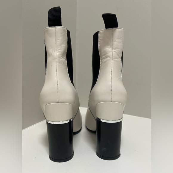 3.1 Phillip Lim Drum White Chelsea Bootie - Picture 4 of 12
